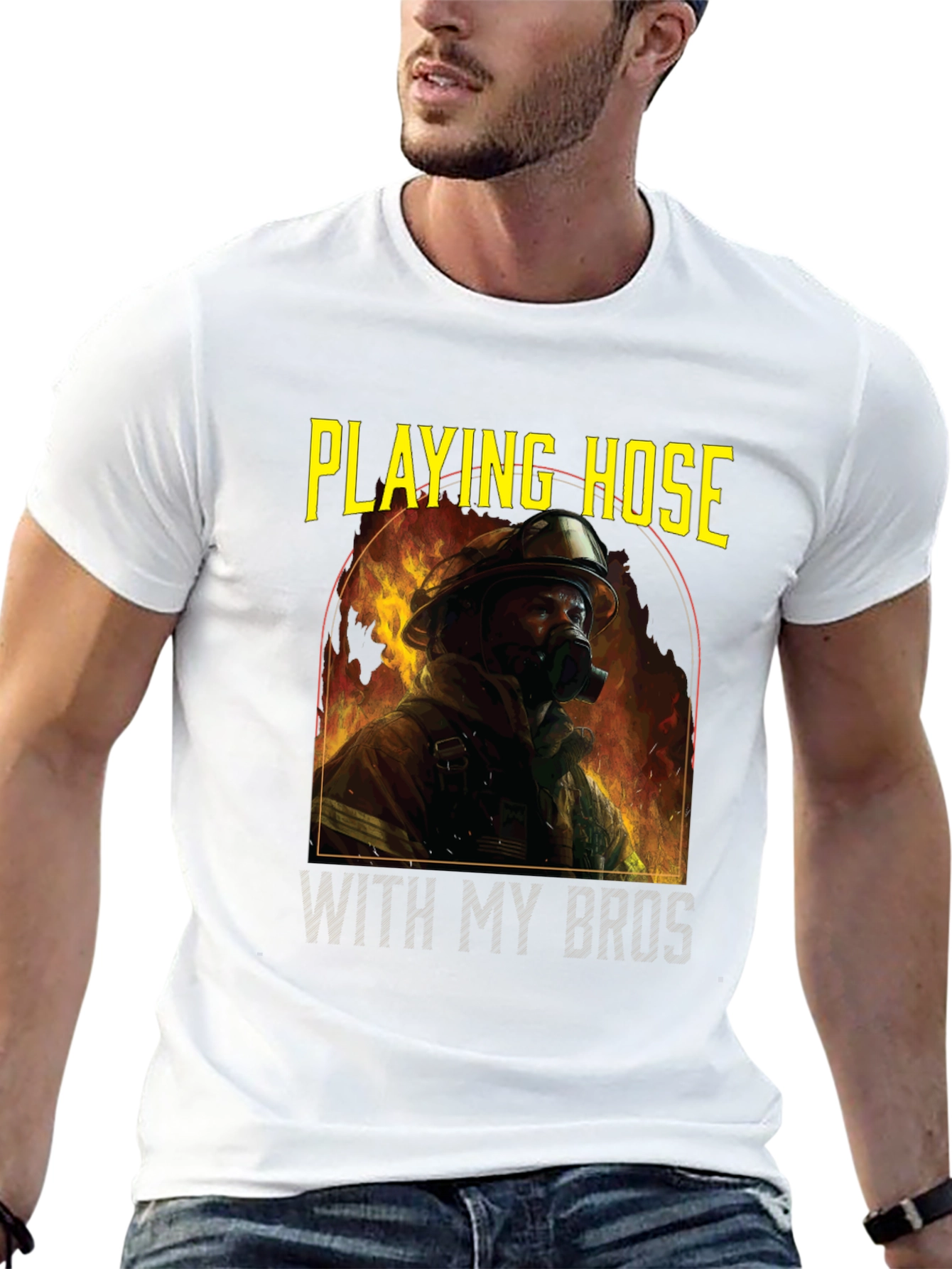 Playing Hose With My Bros T-Shirt