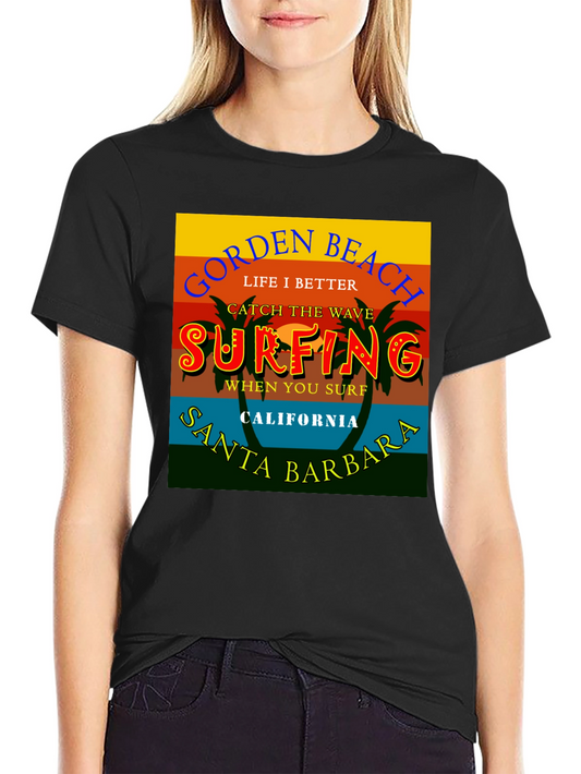 Gorden Beach Surfing T-Shirt
