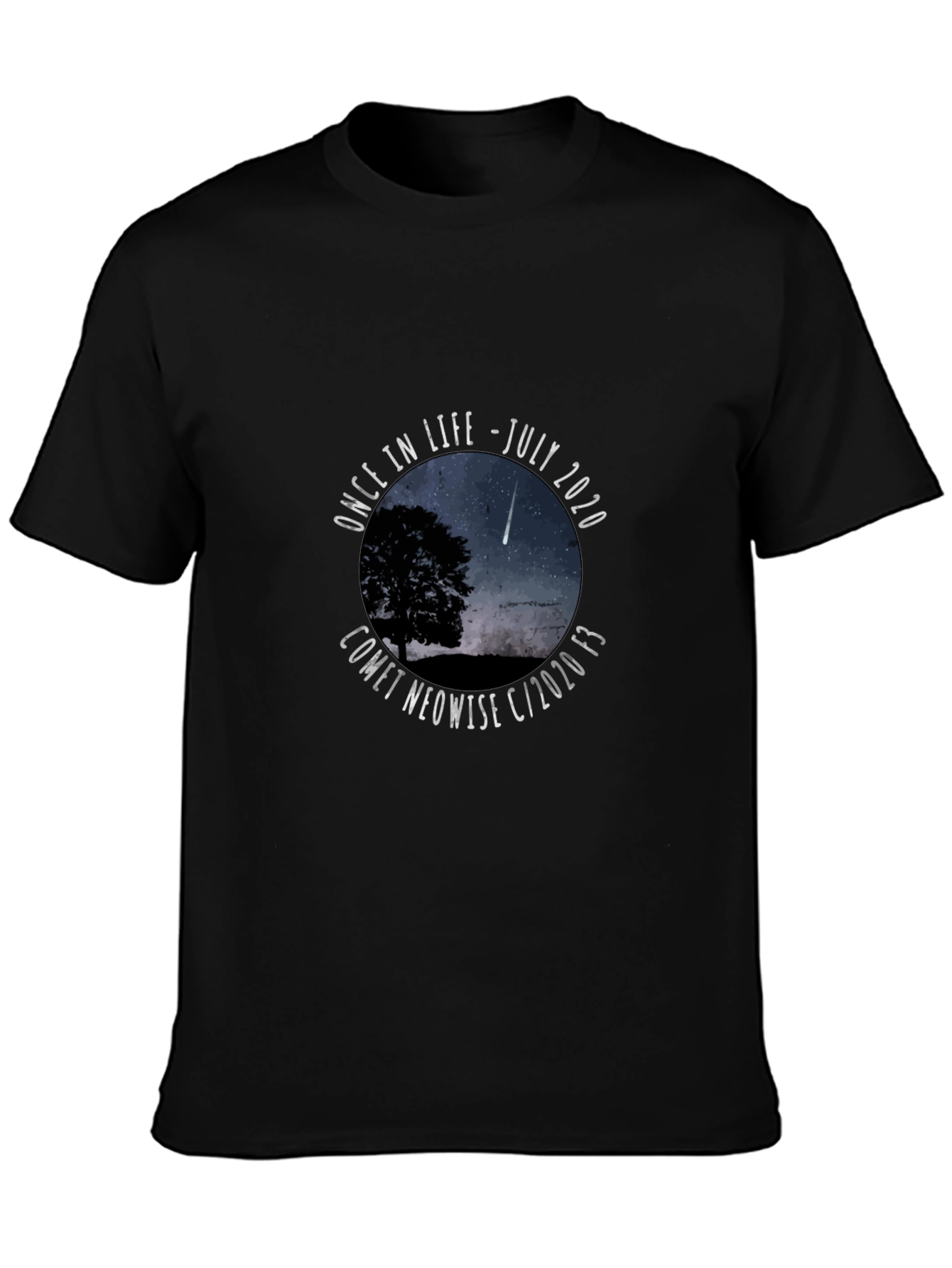 Comet NEOWISE July 2020 Graphic T-Shirt
