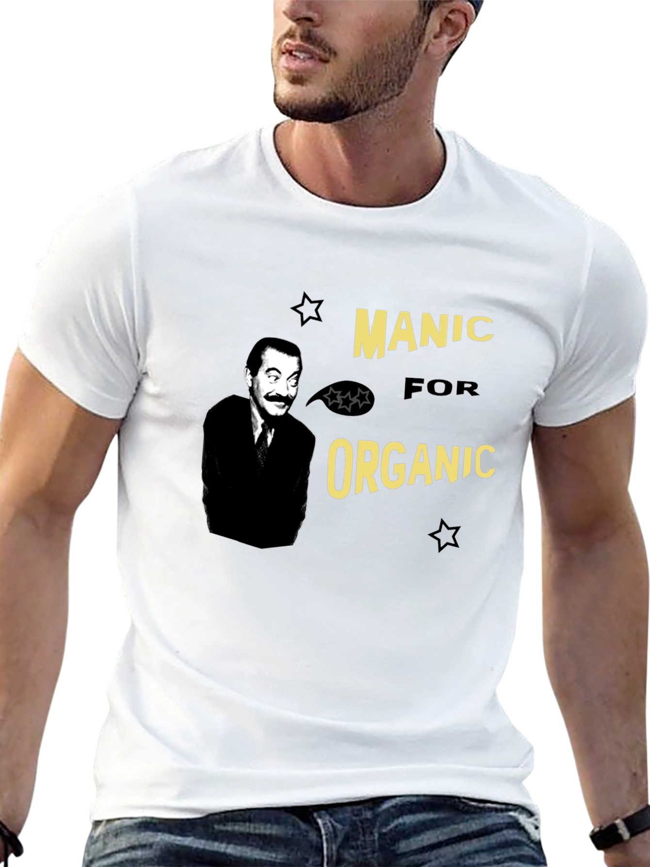 Manic For Organic Graphic Tee