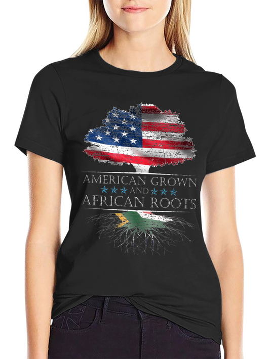 American Grown African Roots Tee