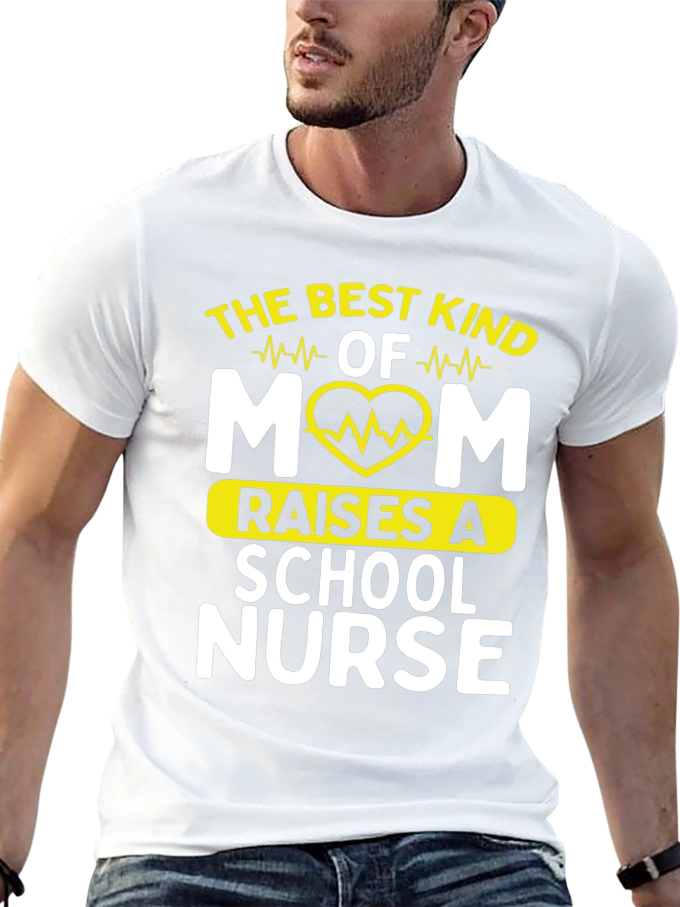 Best Kind of Mom School Nurse Graphic Tee
