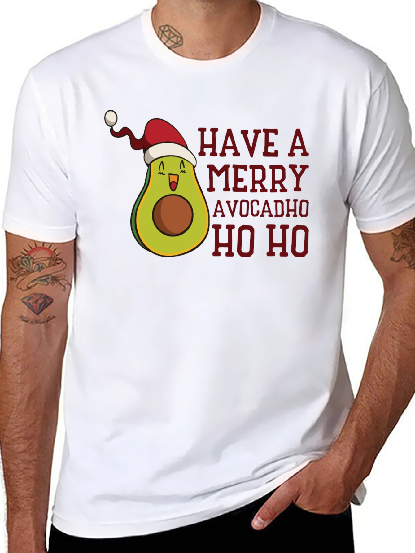 Merry Avocadho Holiday T-Shirt