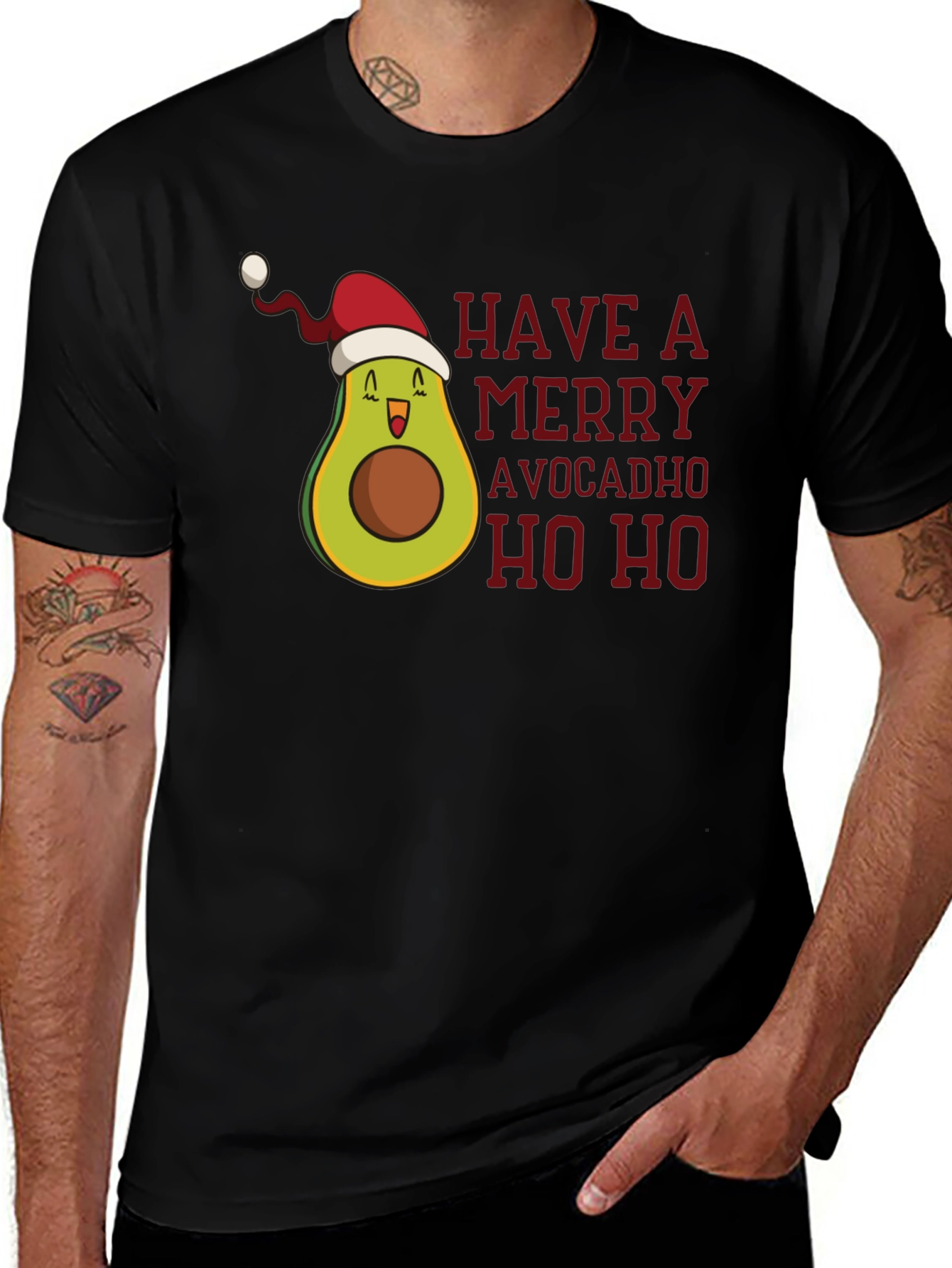 Merry Avocadho Holiday T-Shirt