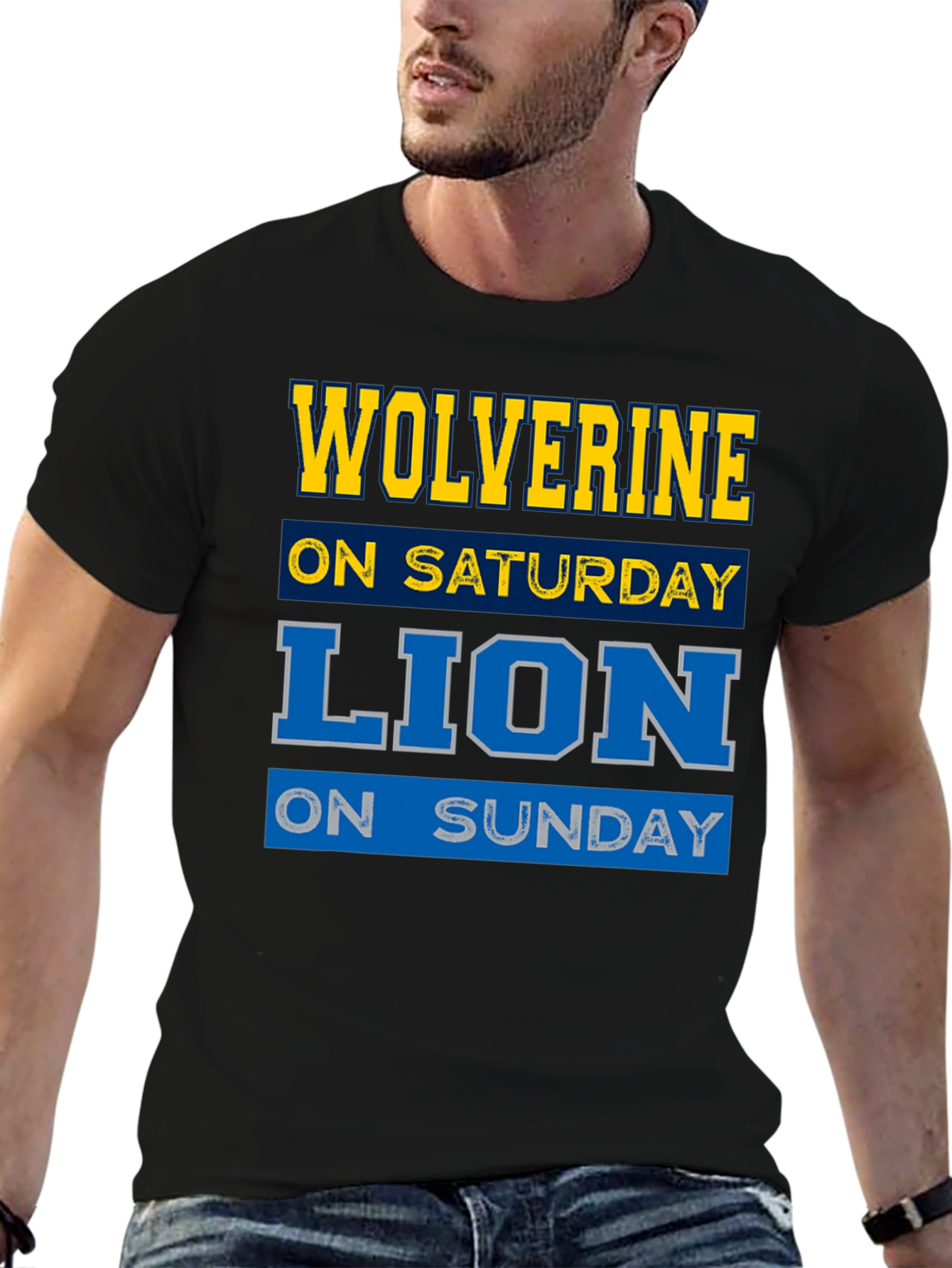 Wolverine/Lions Fan T-Shirt