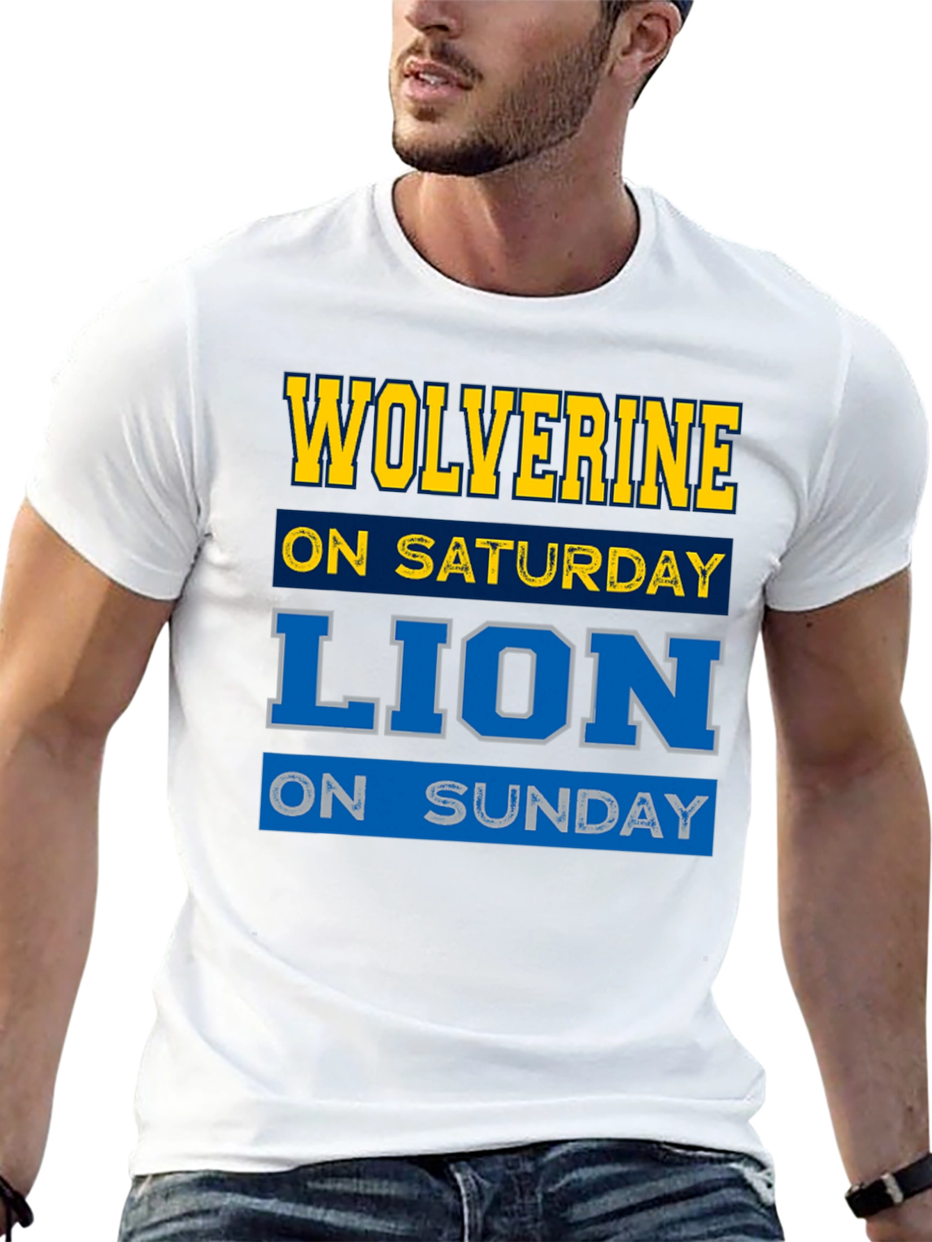 Wolverine/Lions Fan T-Shirt