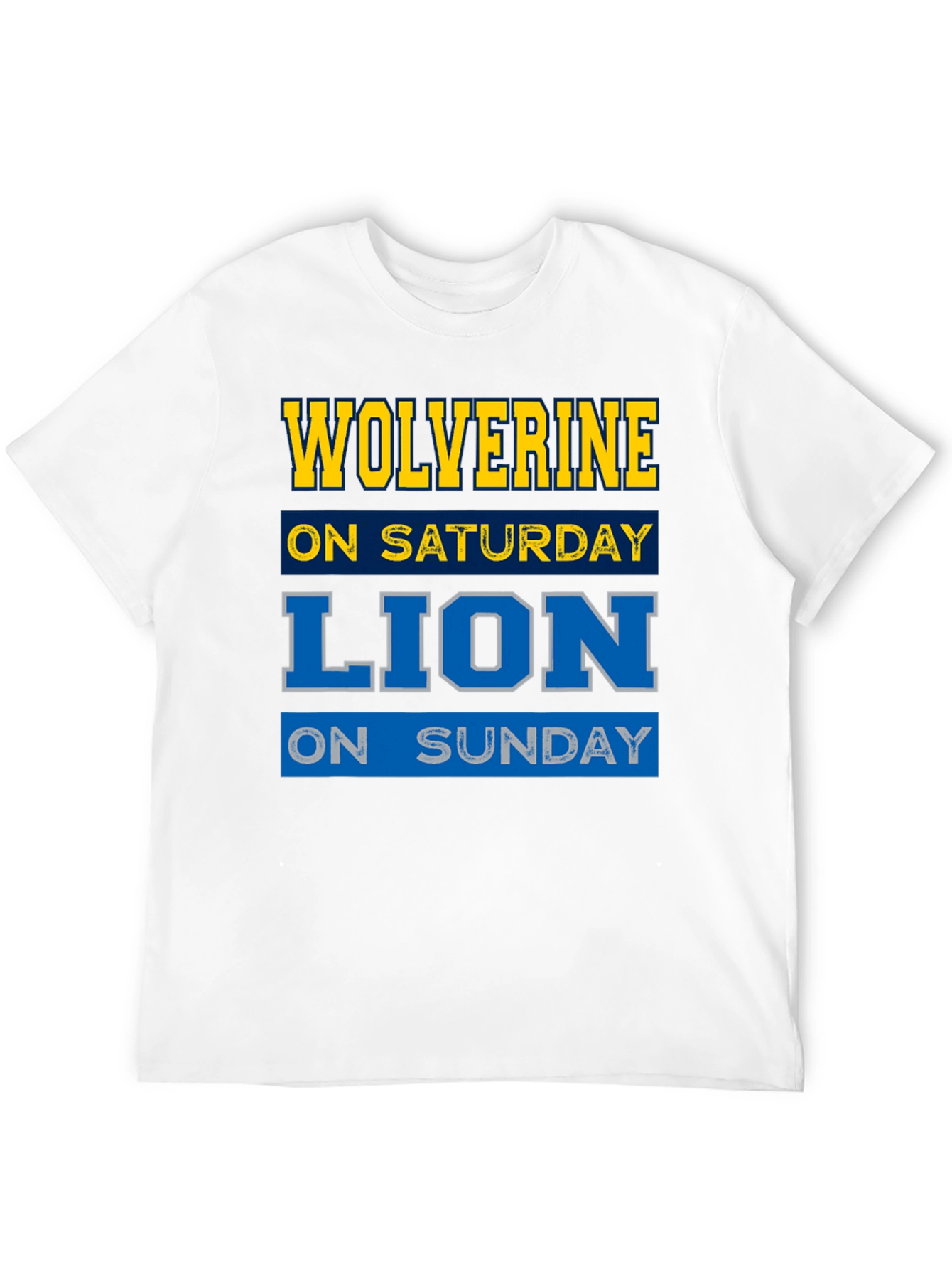 Wolverine/Lions Fan T-Shirt