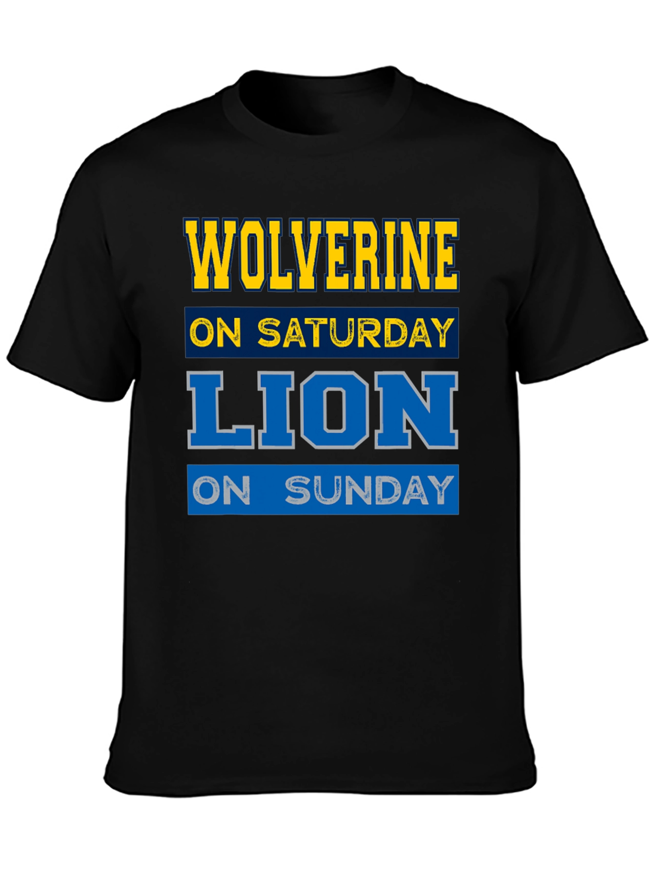 Wolverine/Lions Fan T-Shirt
