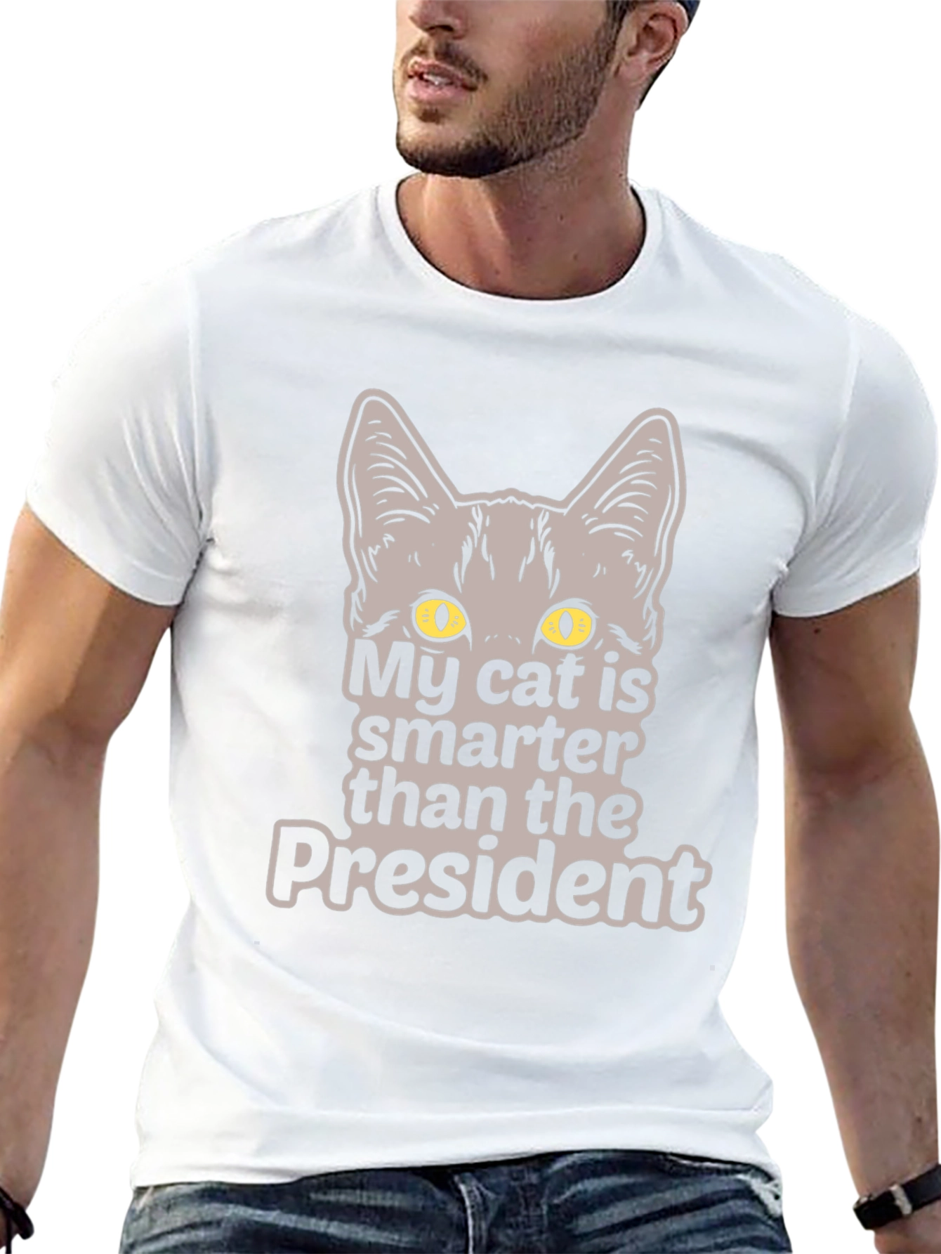 My Cat is Smarter Than the President T-Shirt
