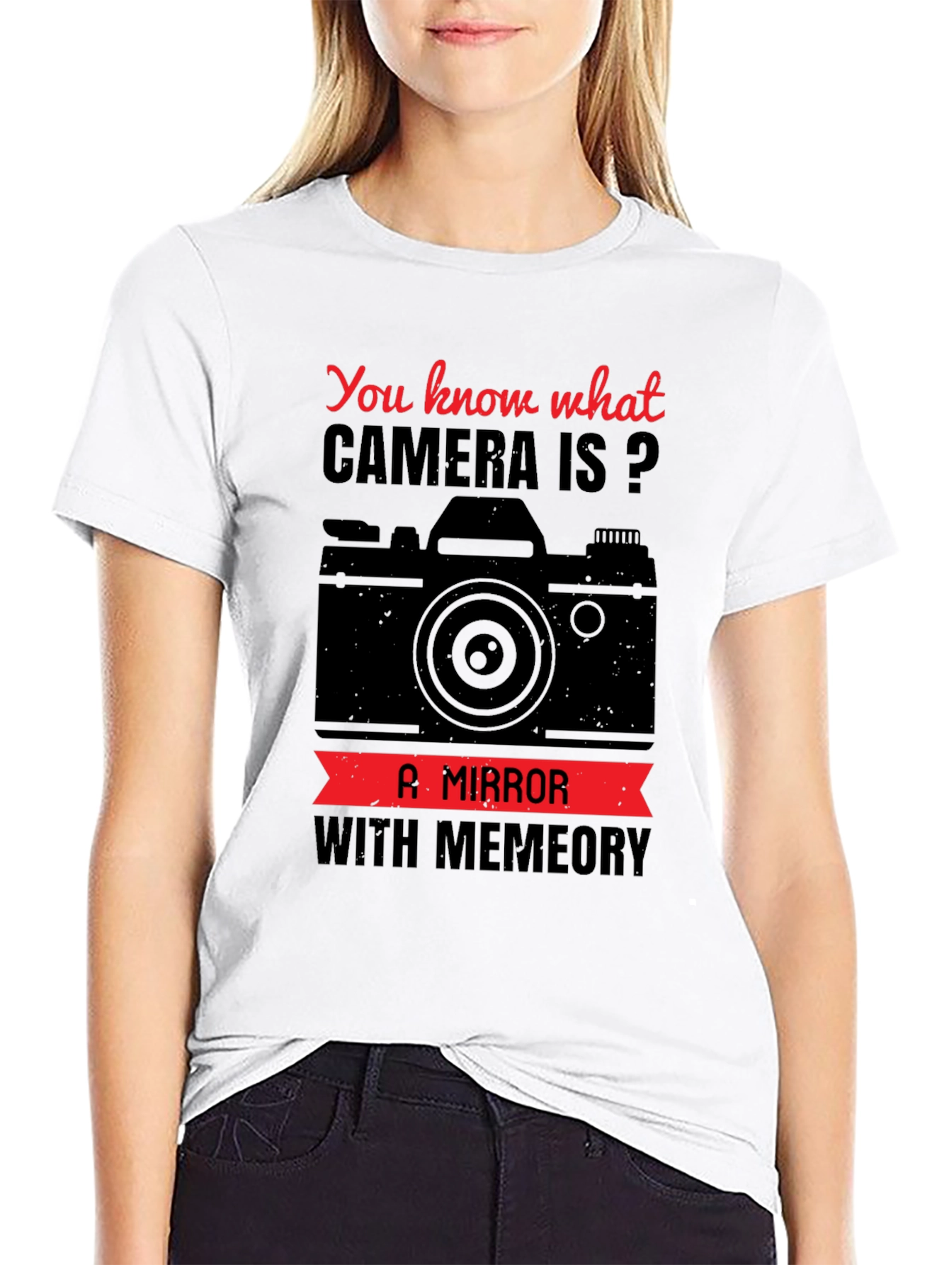 Camera Mirror With Memory T-Shirt