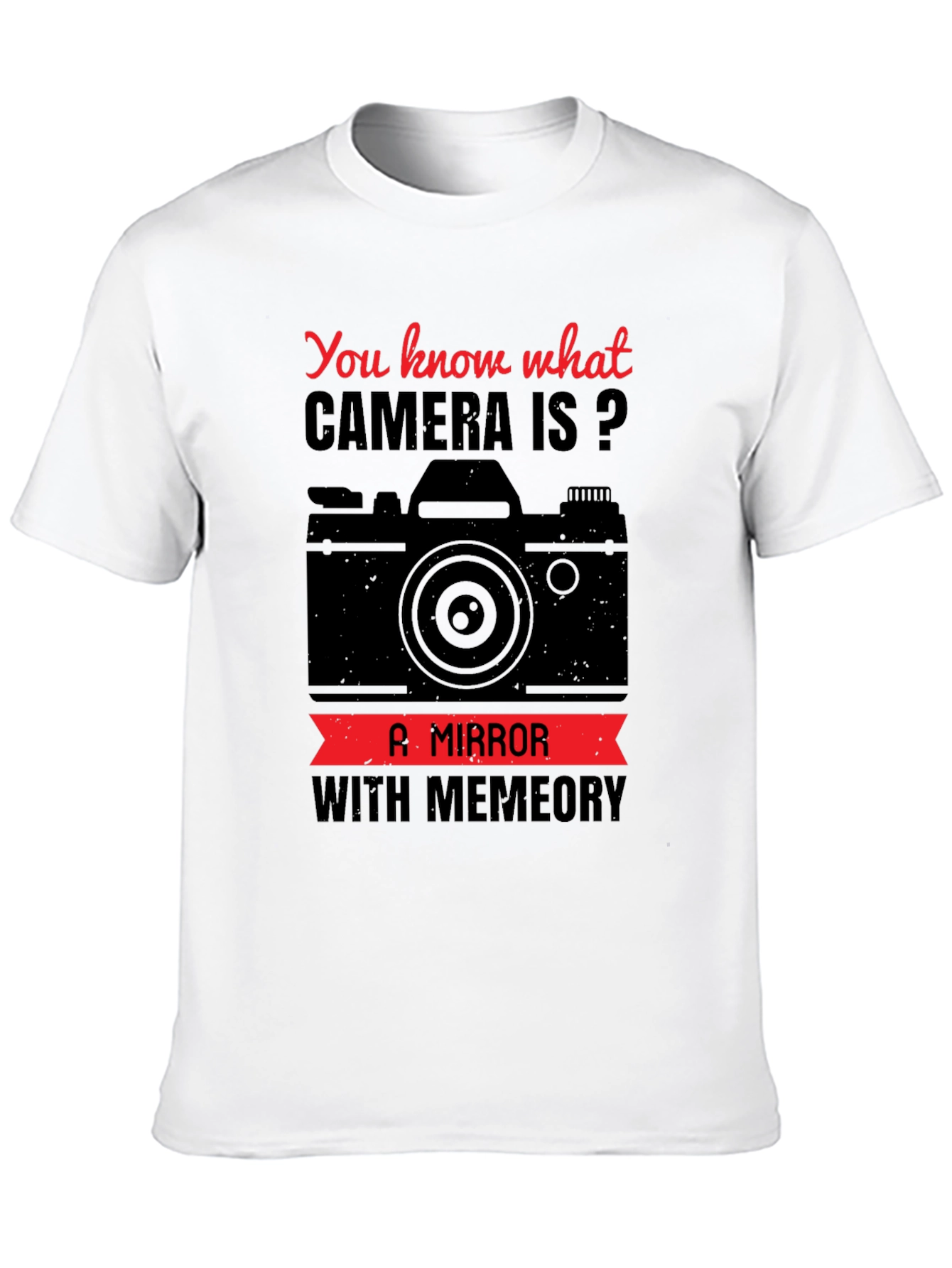 Camera Mirror With Memory T-Shirt