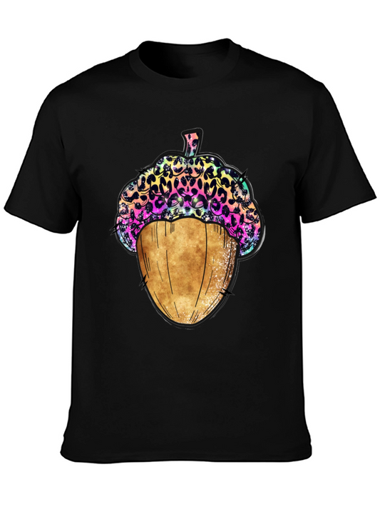 Acorn Leopard Print T-Shirt - Fall Fashion