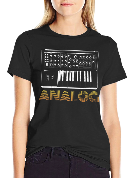 Analog Synthesizer T-Shirt - Music Lover Tee