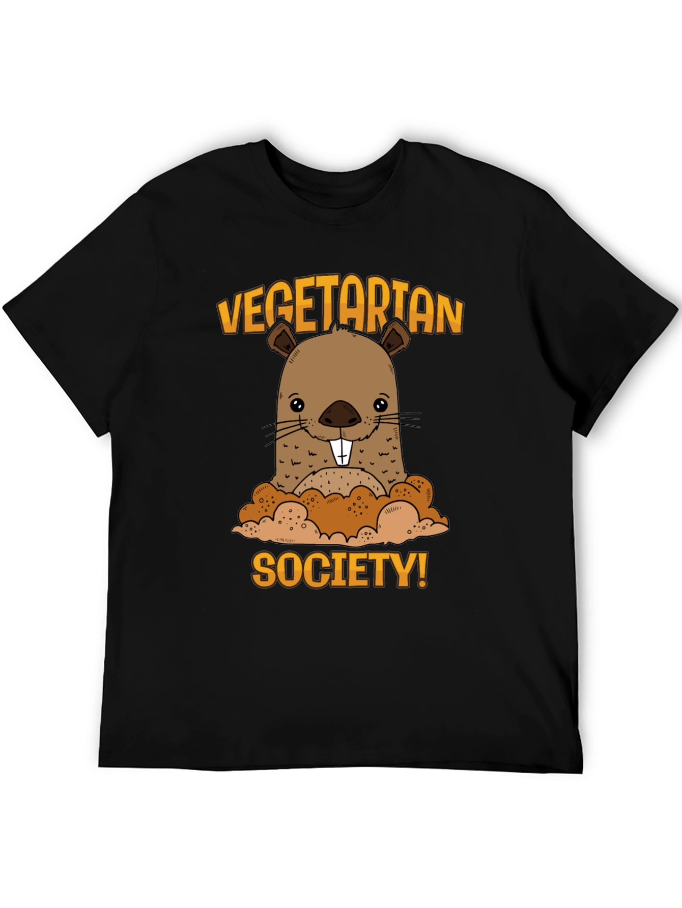 Vegetarian Society Beaver Graphic Tee