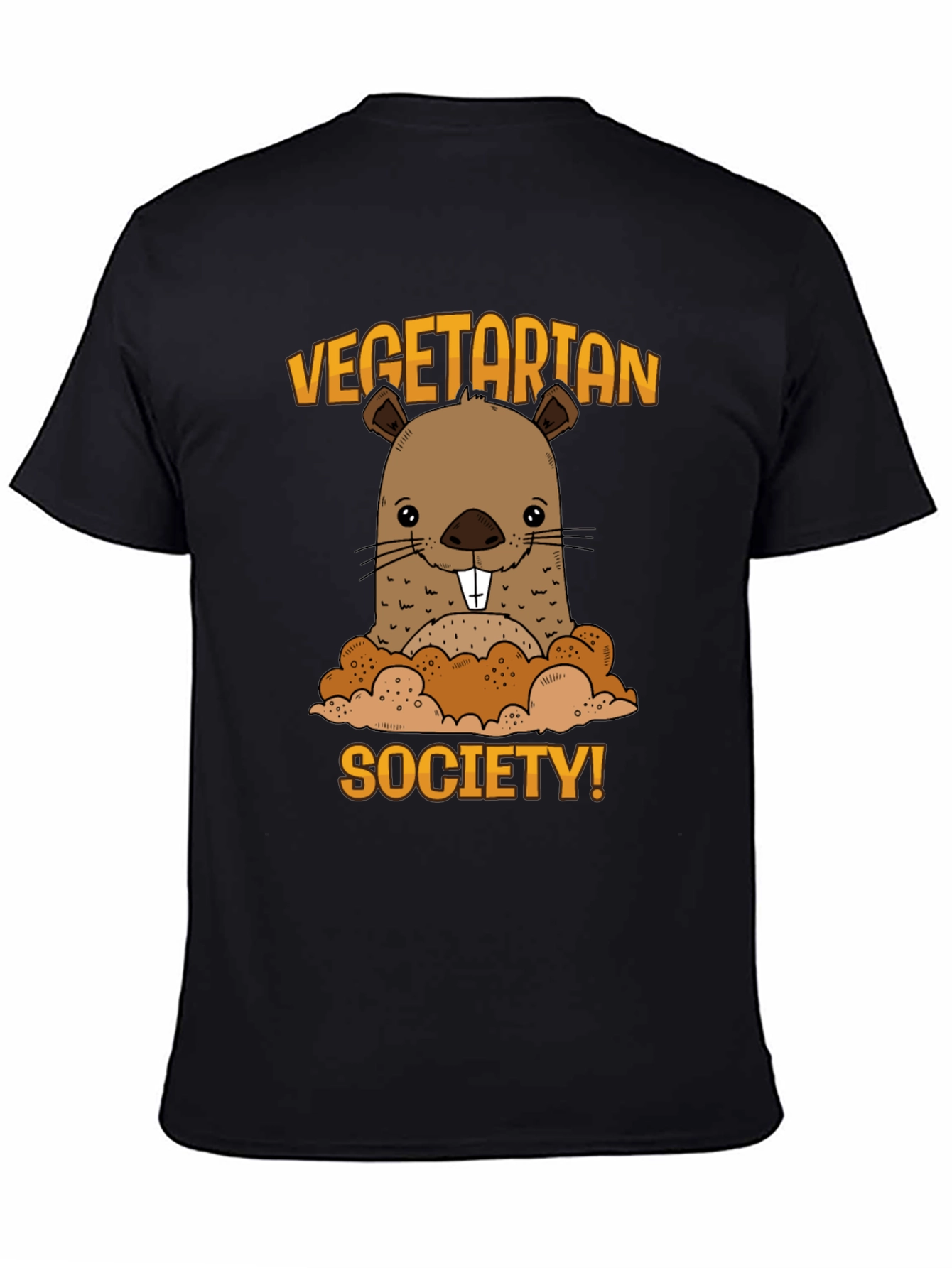 Vegetarian Society Beaver Graphic Tee