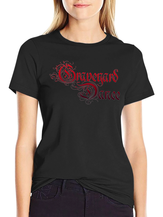 Graveyard Dance Graphic Tee - Black Cotton T-Shirt