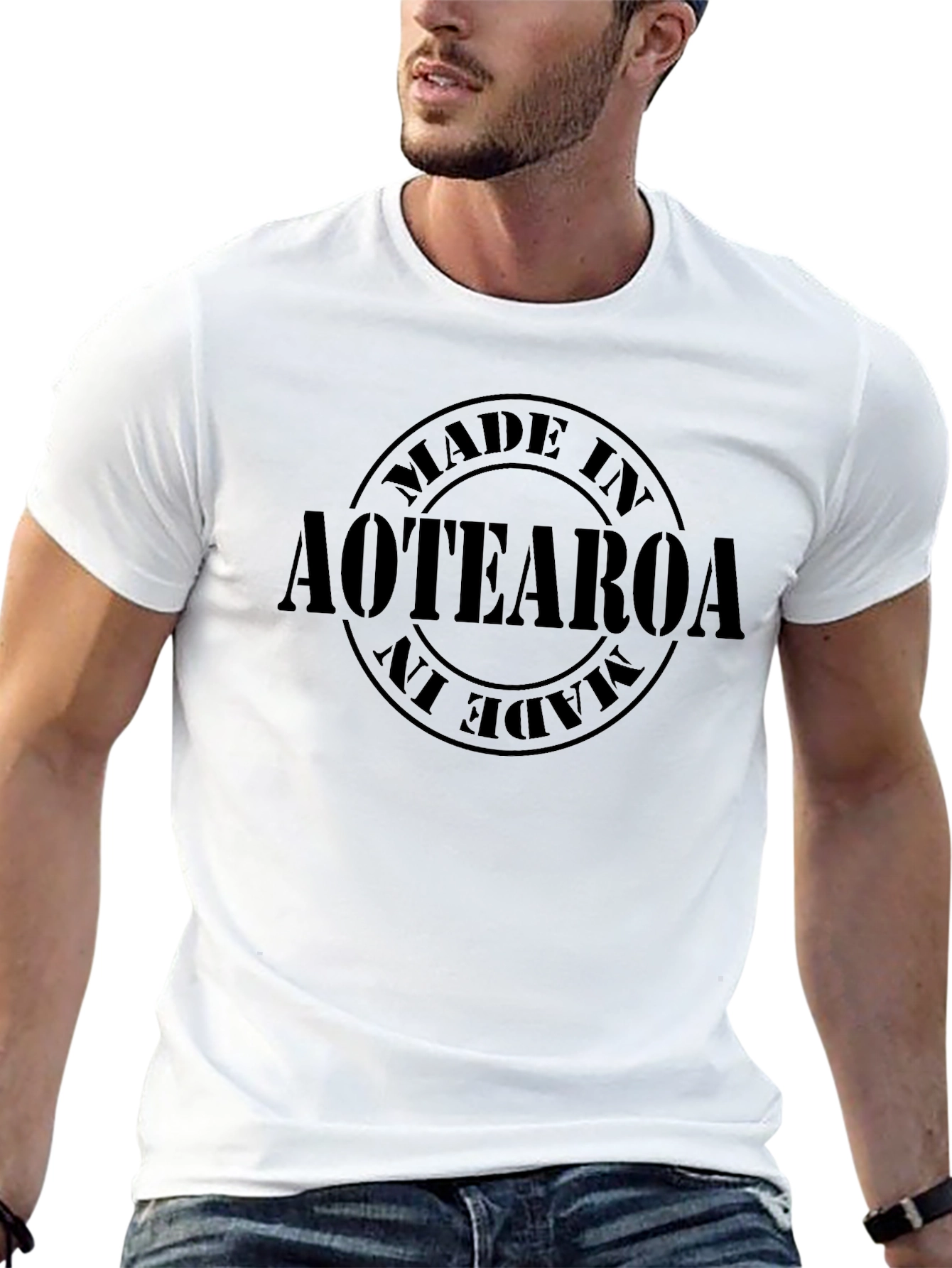 Made in Aotearoa Black Tee