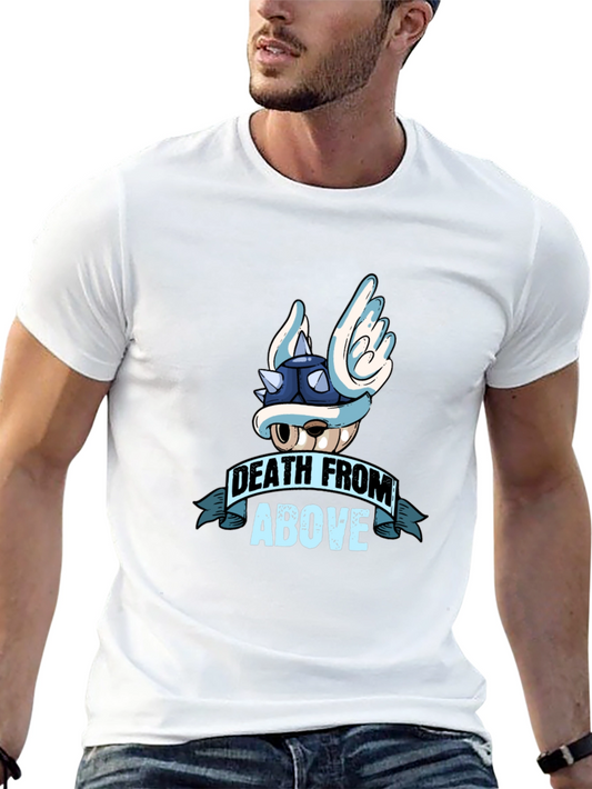 Death From Above Winged Shell Graphic T-Shirt
