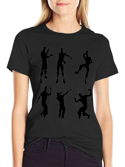 Fortnite Dance Moves Graphic T-Shirt - Black