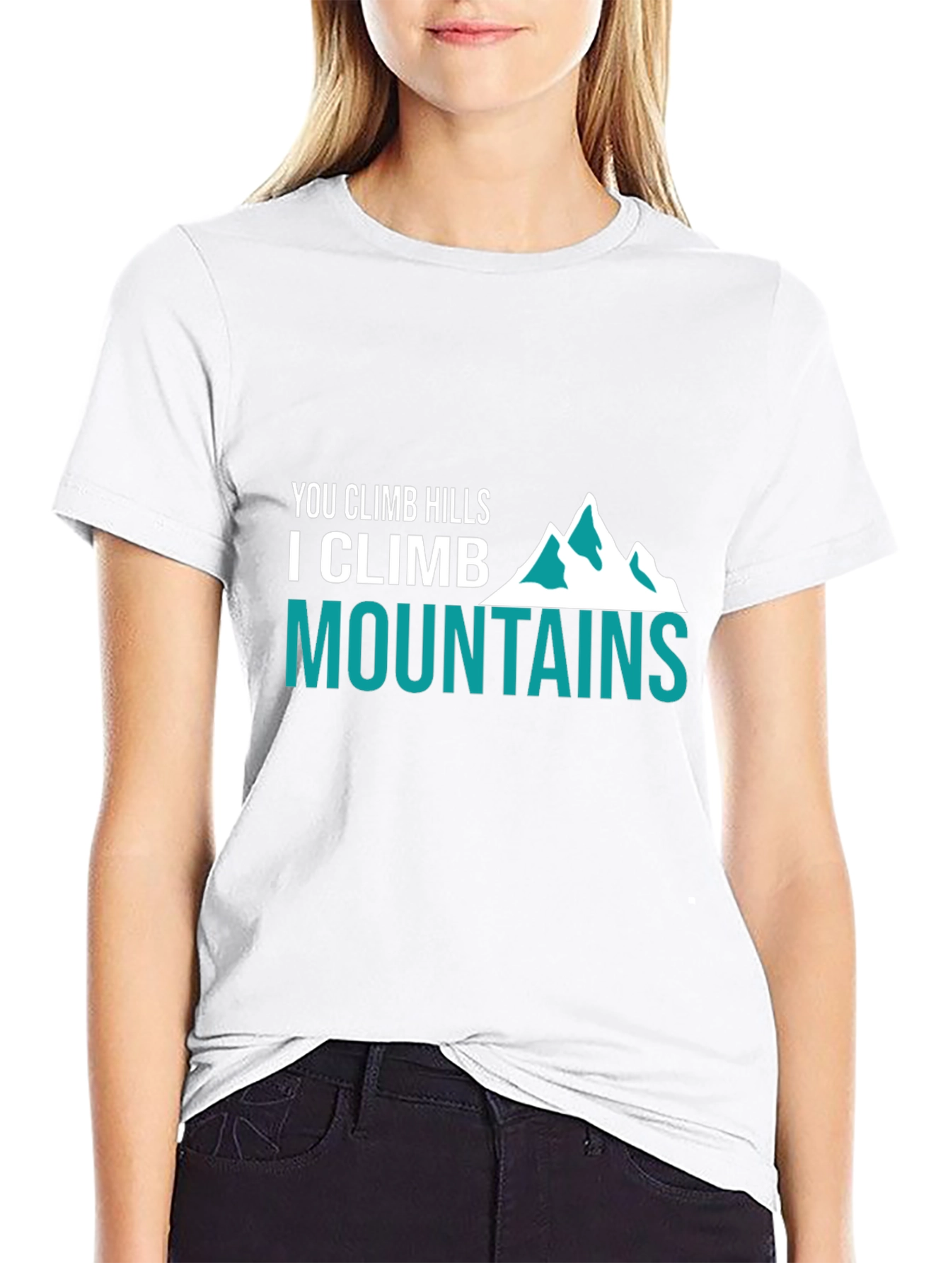 Climb Mountains Graphic Tee | Adventurer T-Shirt