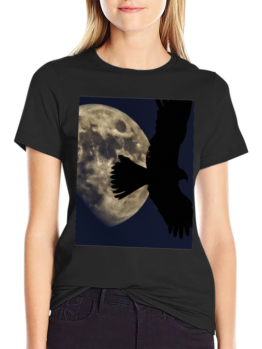 Eagle Moon Graphic T-Shirt