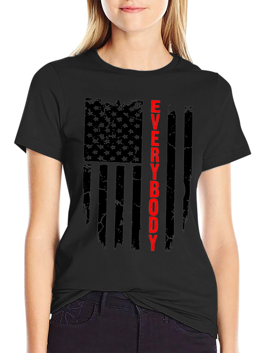 Everybody T-Shirt - Patriotic Flag Design