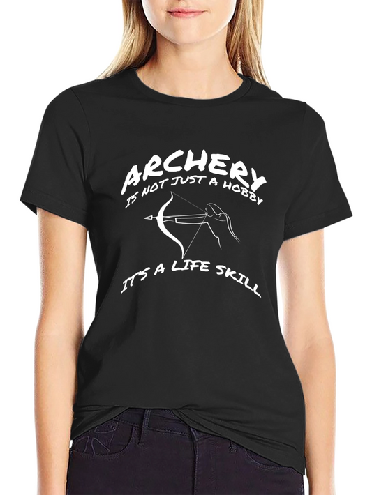 Archery Life Skill Graphic T-Shirt