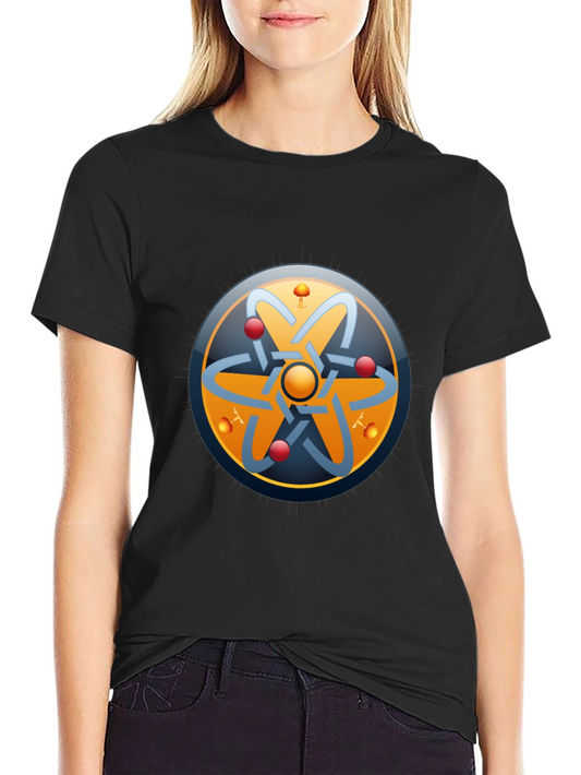 Atom Design Black T-Shirt