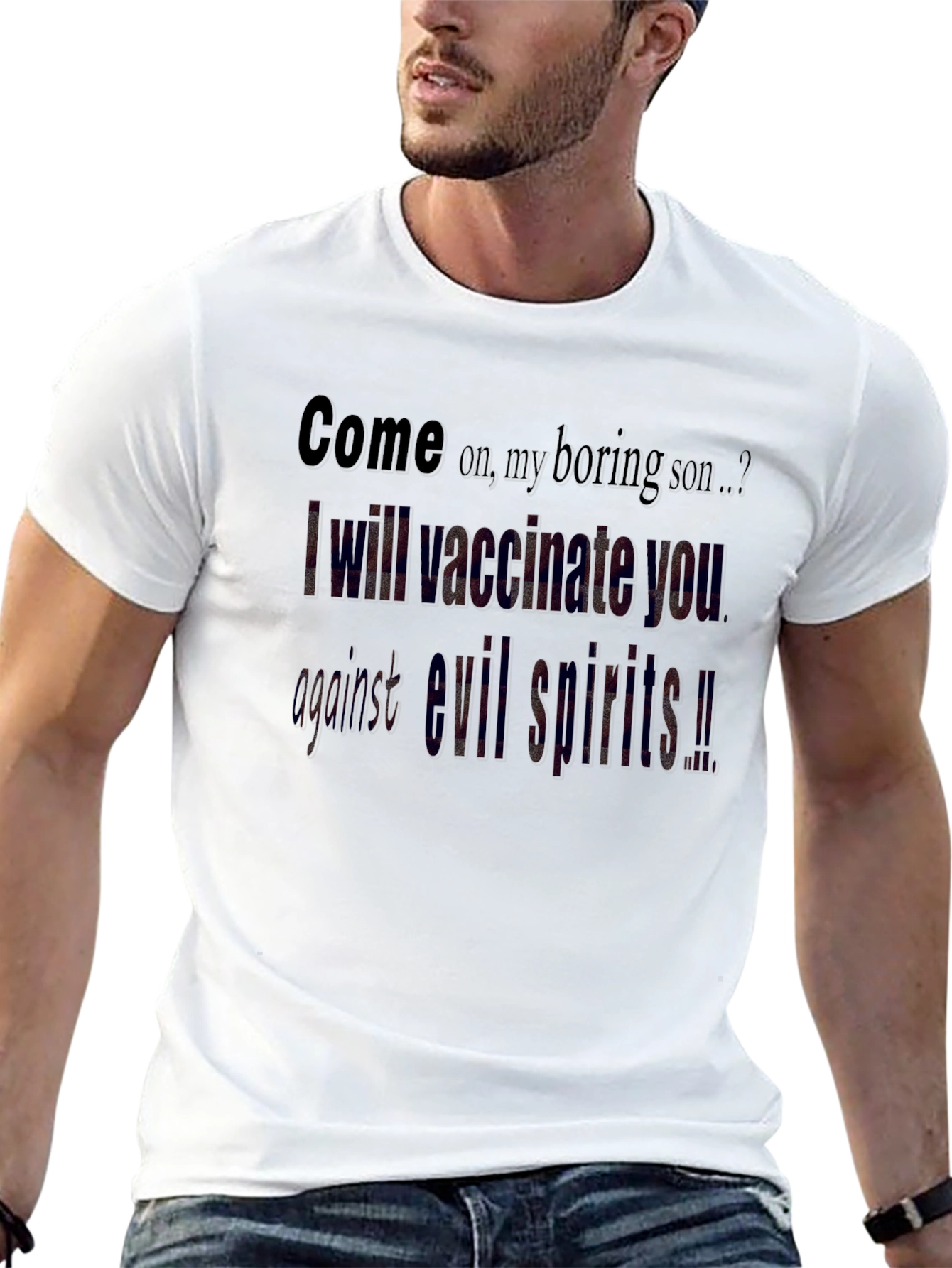 Vaccinate You Against Evil Spirits T-Shirt