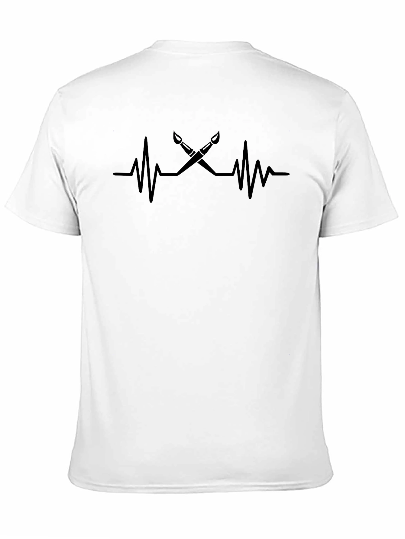 Artist Heartbeat T-Shirt - Painters Pulse Tee