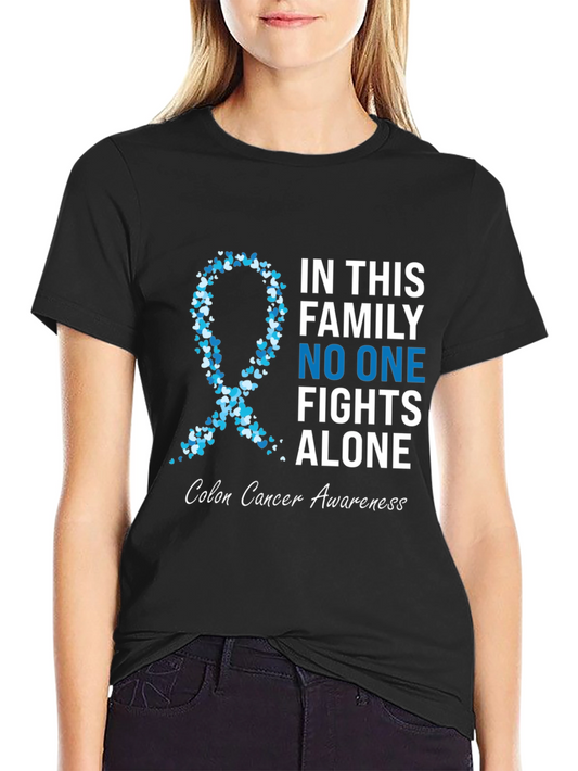 Colon Cancer Awareness Ribbon T-Shirt