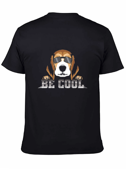 Be Cool Dog Graphic T-Shirt