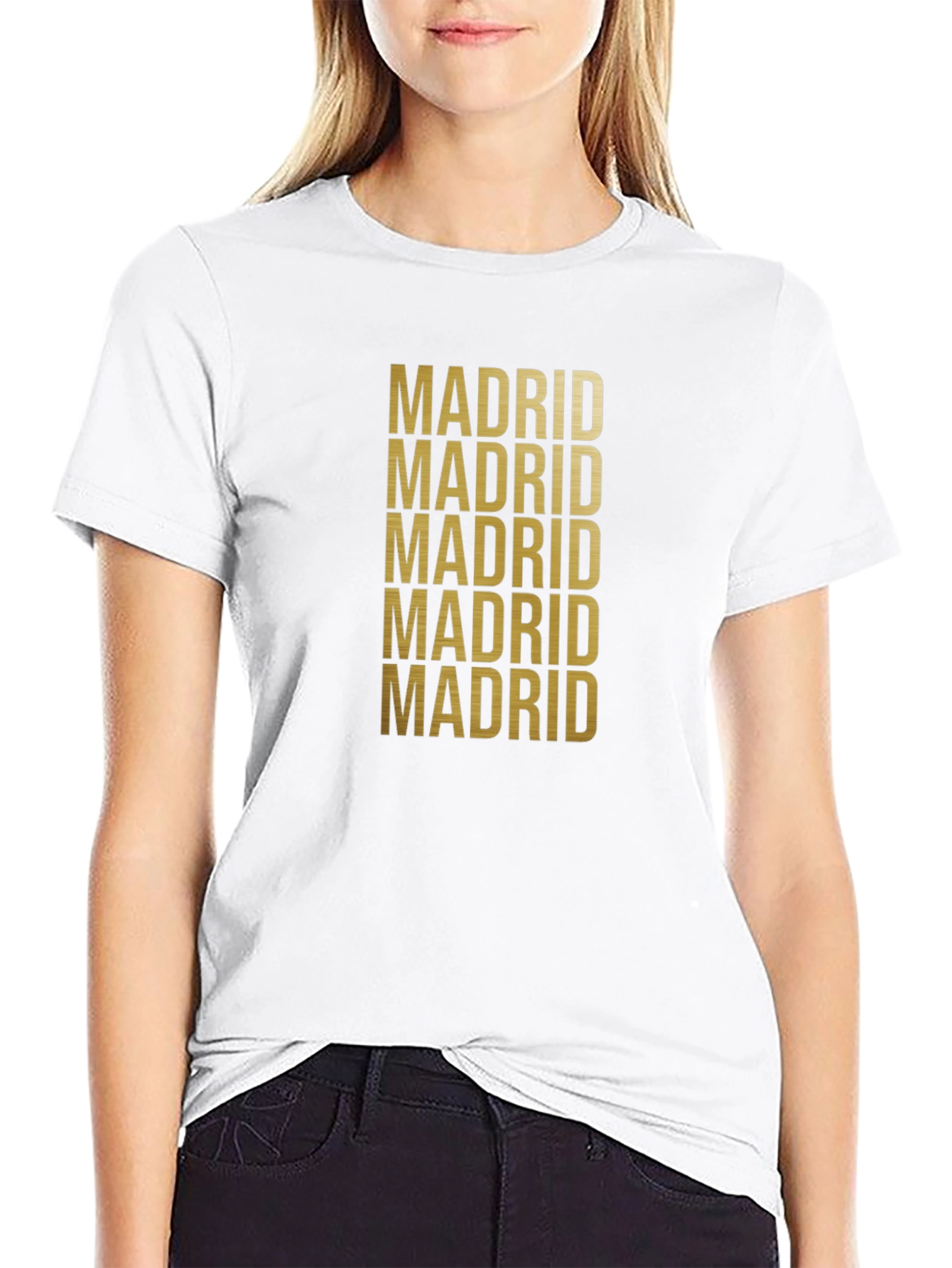 Madrid Graphic Tee - Stylish City Pride