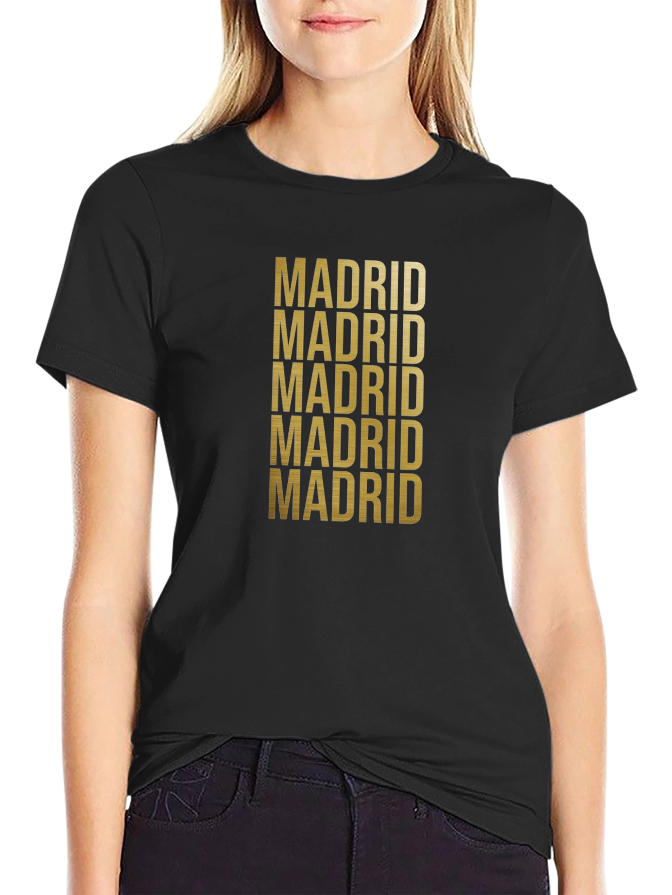 Madrid Graphic Tee - Stylish City Pride