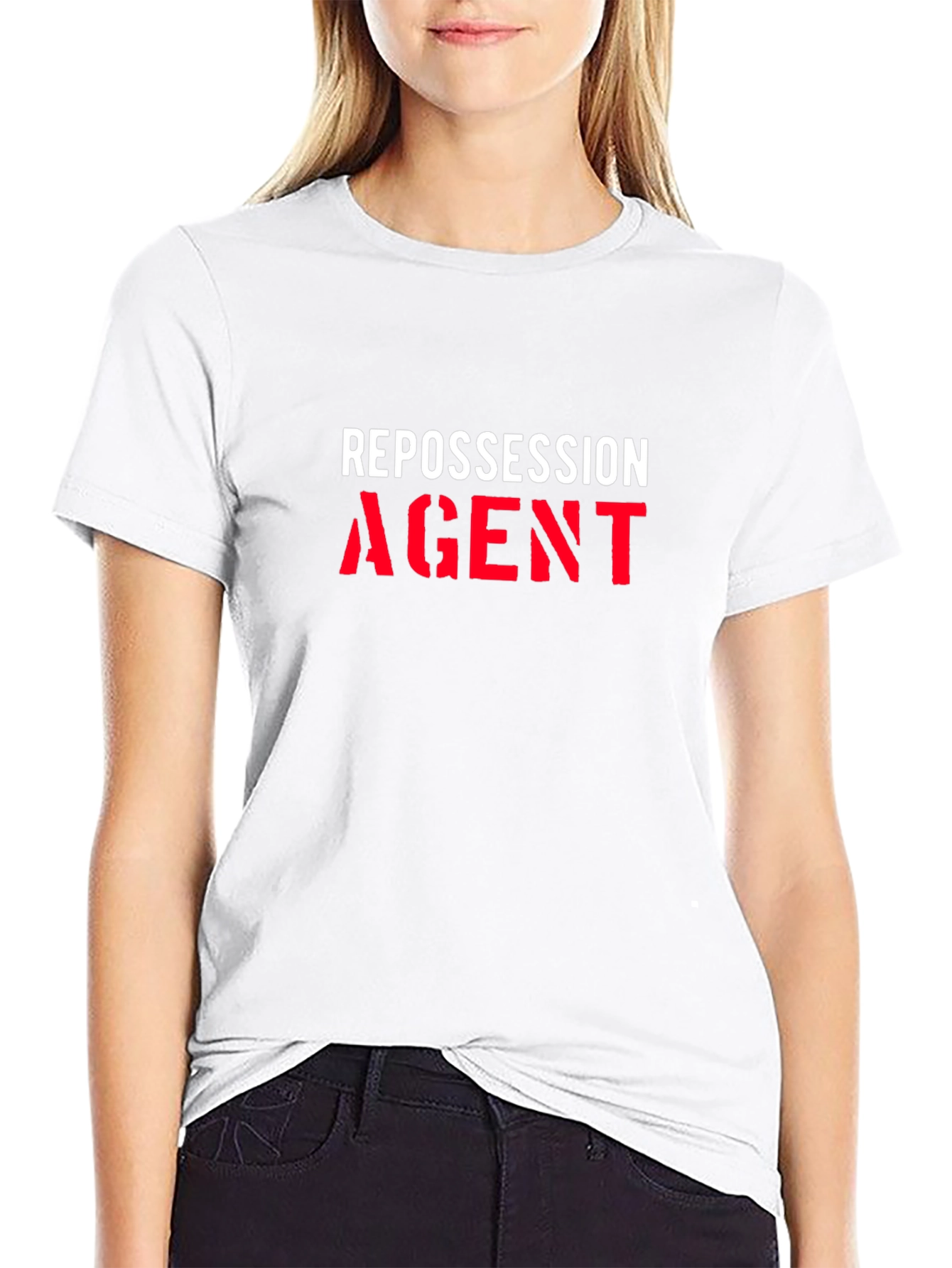 Repossession Agent Graphic Tee - Black