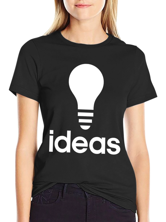 Ideas Lightbulb Graphic Tee - Think Different!