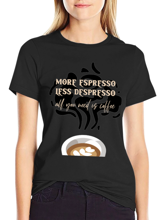 Espresso Coffee Graphic T-Shirt
