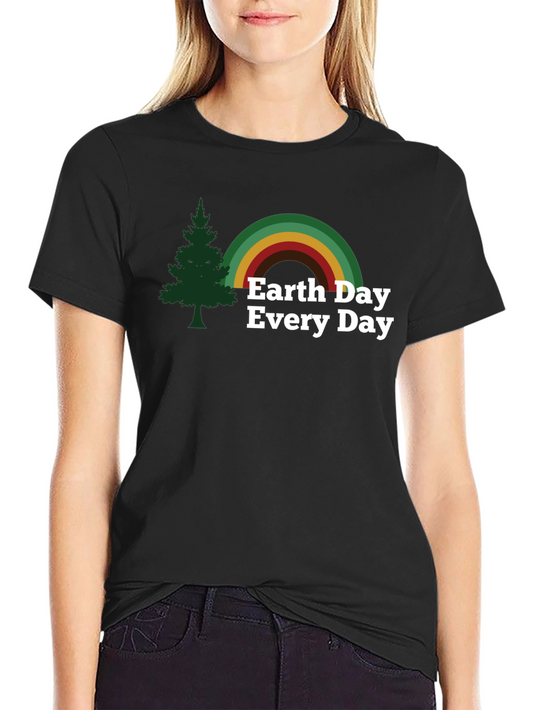 Earth Day Every Day Graphic Tee - Eco Friendly T-Shirt