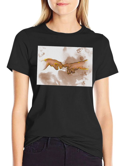 Creation of Adam Graphic T-Shirt - Artsy Style