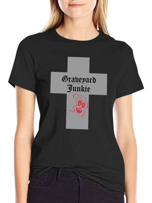 Graveyard Junkie T-Shirt - Gothic Style Tee