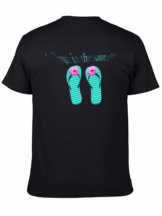 Fun in the Sand Flip Flop T-Shirt