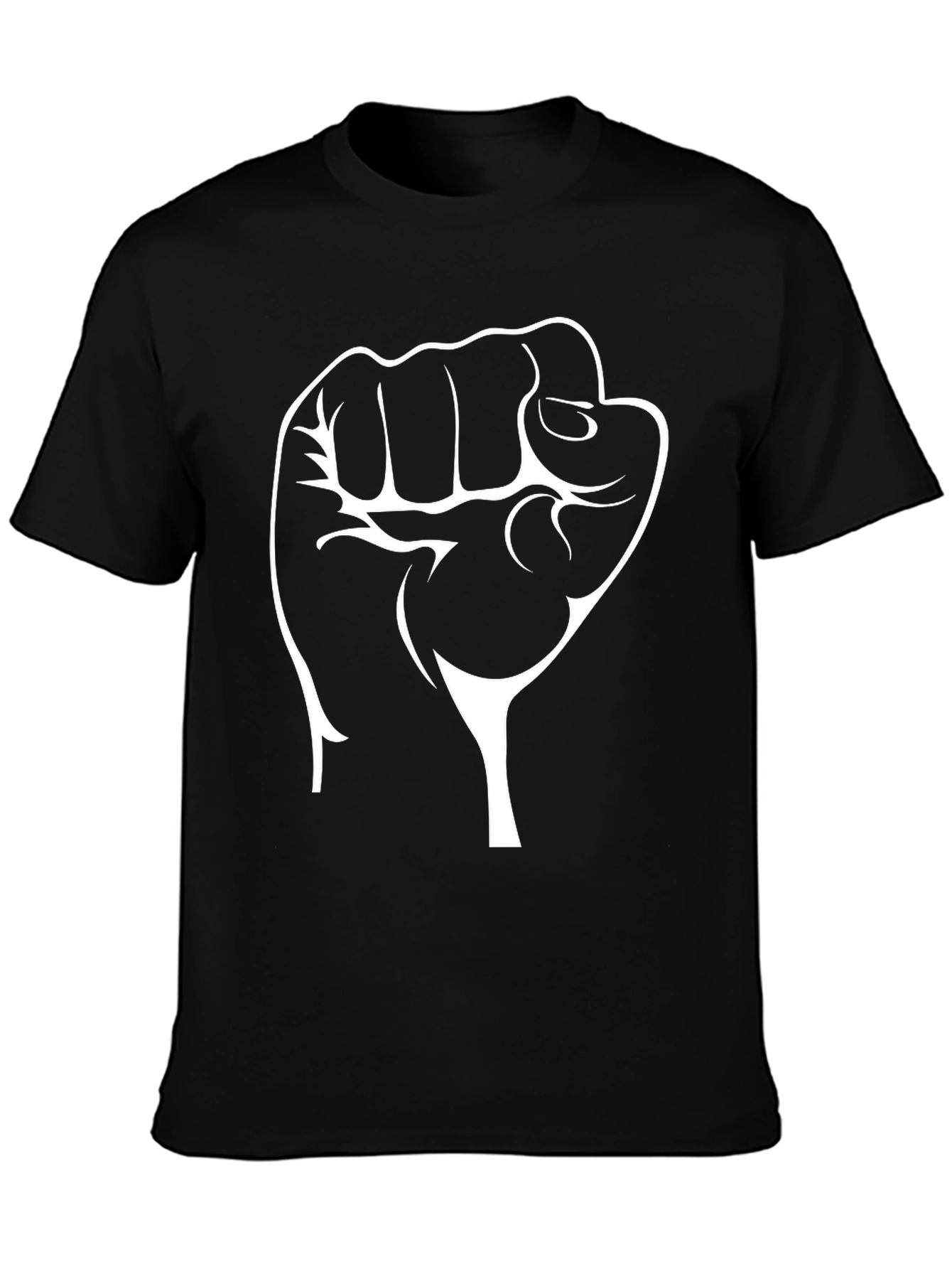 Black Power Fist Graphic T-Shirt