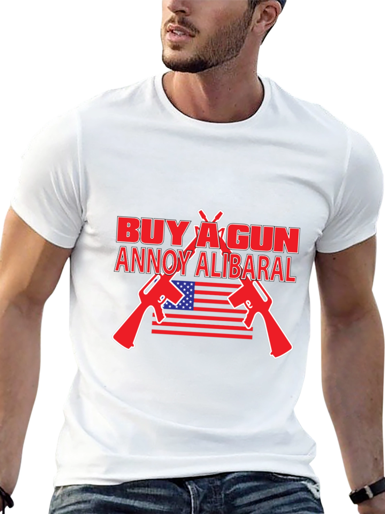 Buy A Gun Annoy Alibaral T-Shirt