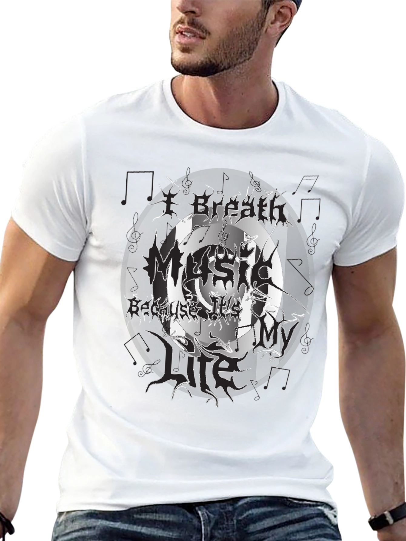 Black Music My Life Graphic Tee