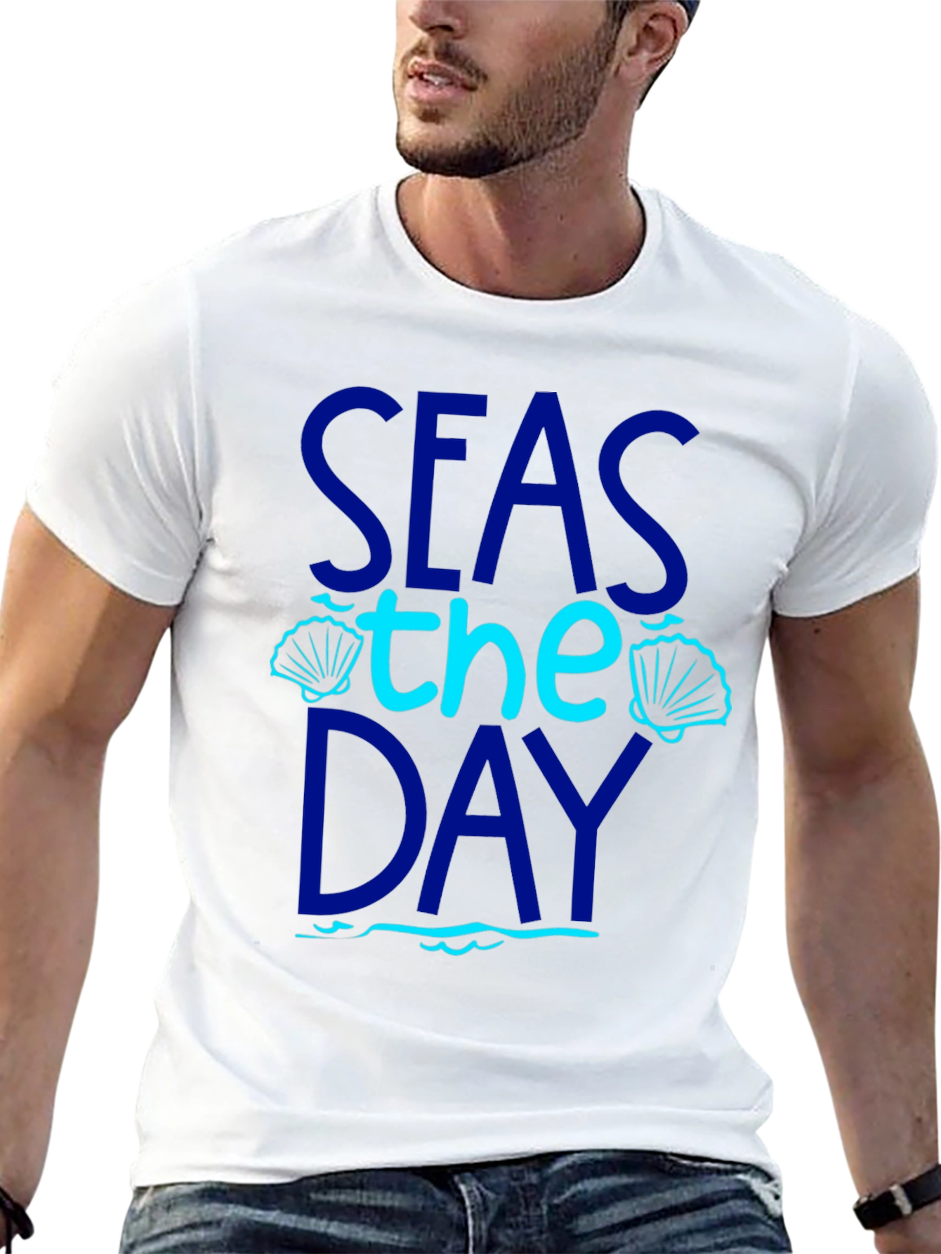Seas The Day Graphic T-Shirt