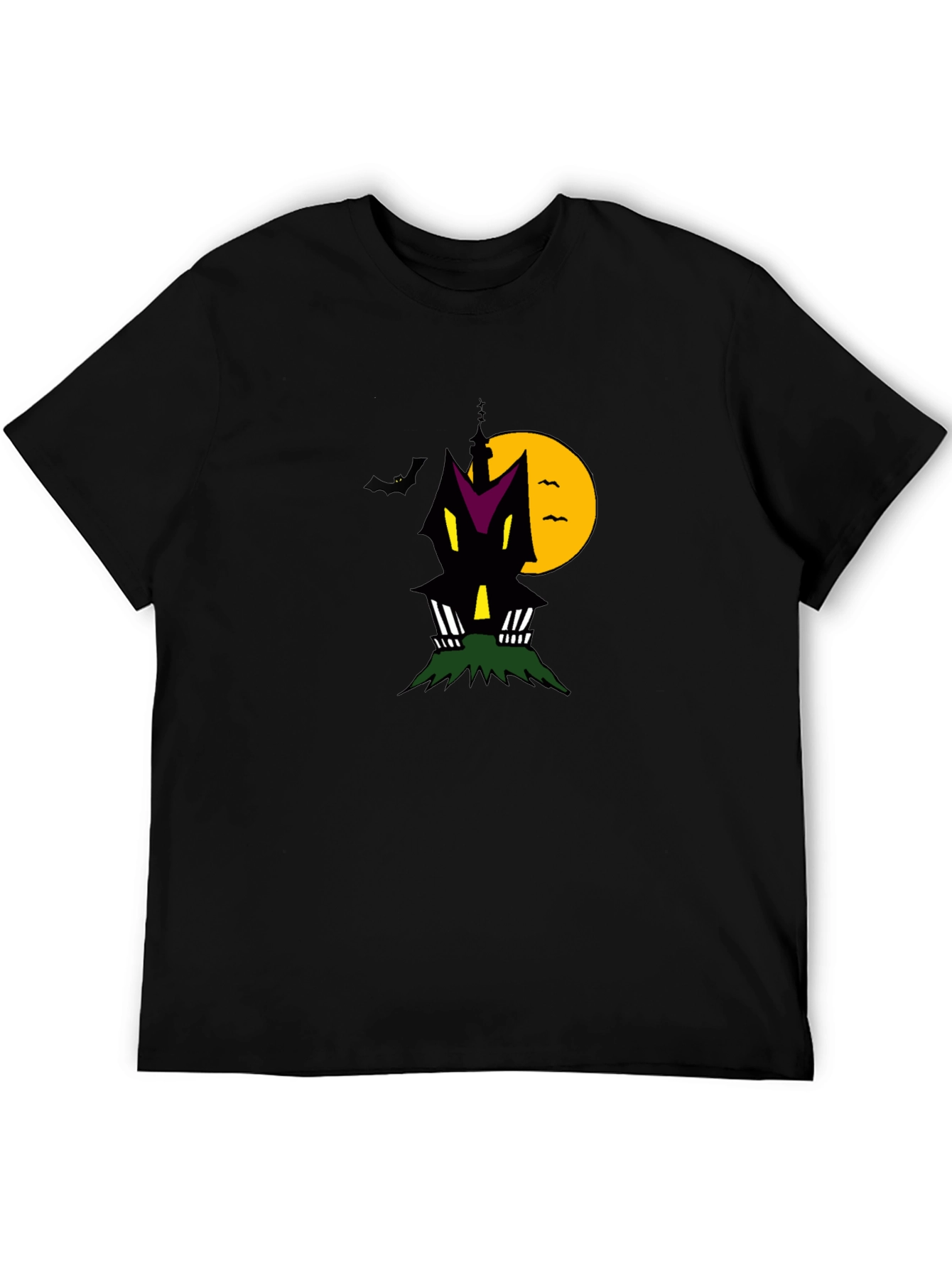 Haunted House Halloween T-Shirt - Spooky Season