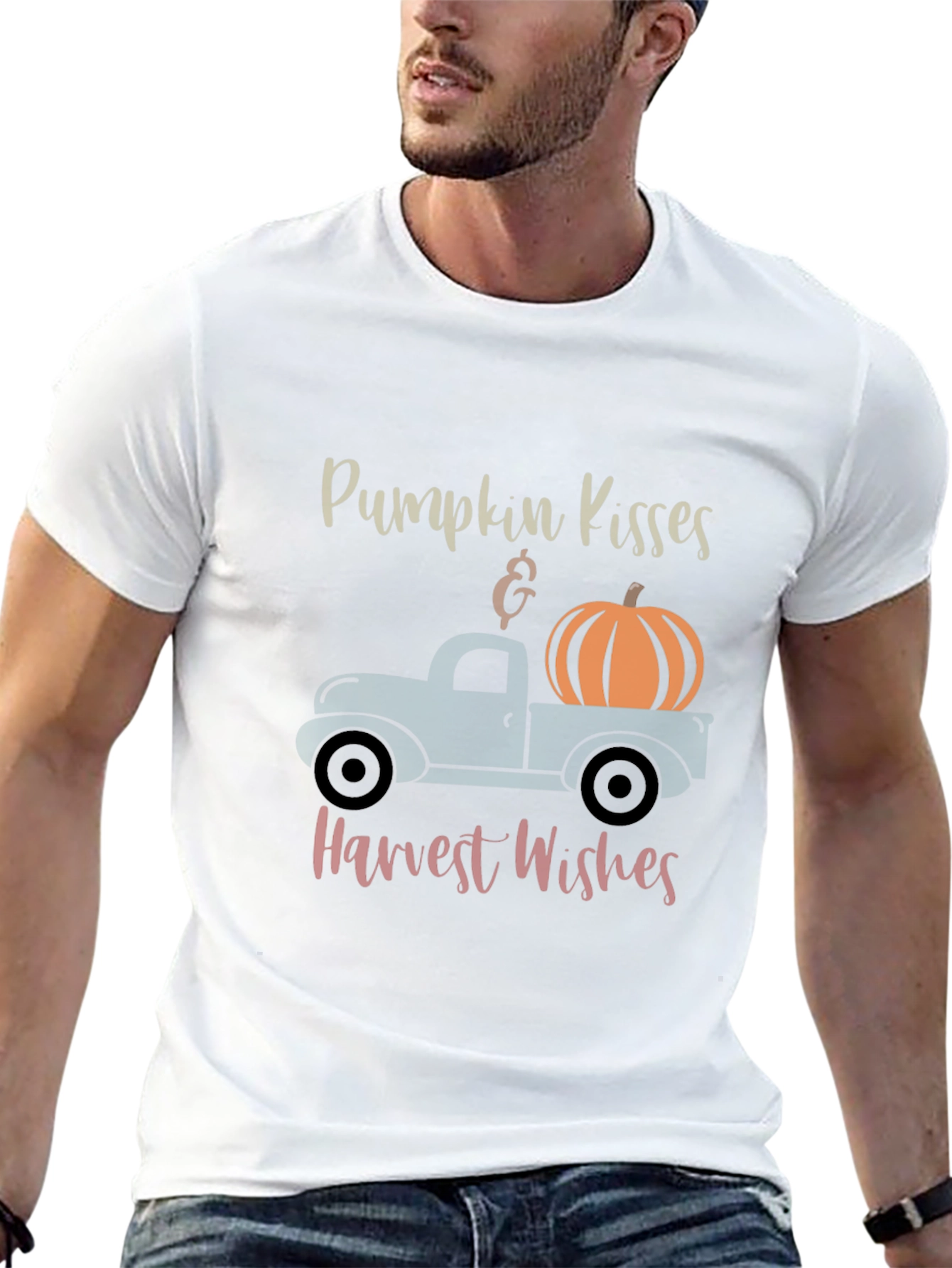 Pumpkin Kisses & Harvest Wishes Graphic Tee