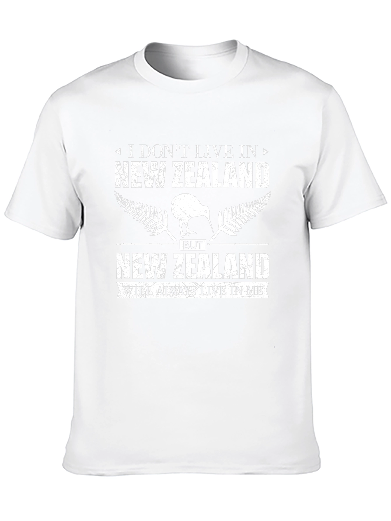 New Zealand Pride Tee - Black Graphic T-Shirt