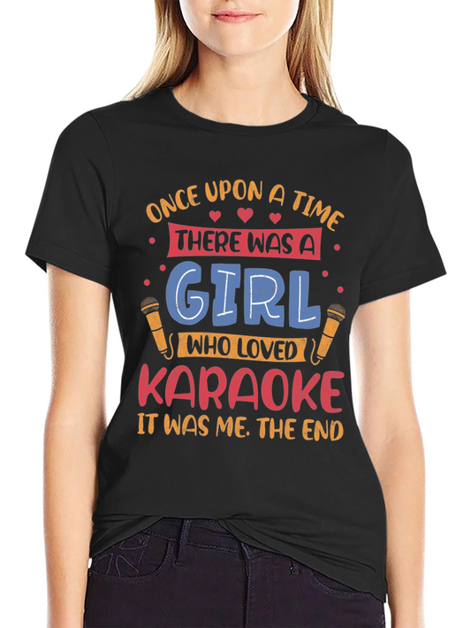 Karaoke Lover T-Shirt - Once Upon a Time Girls Tee