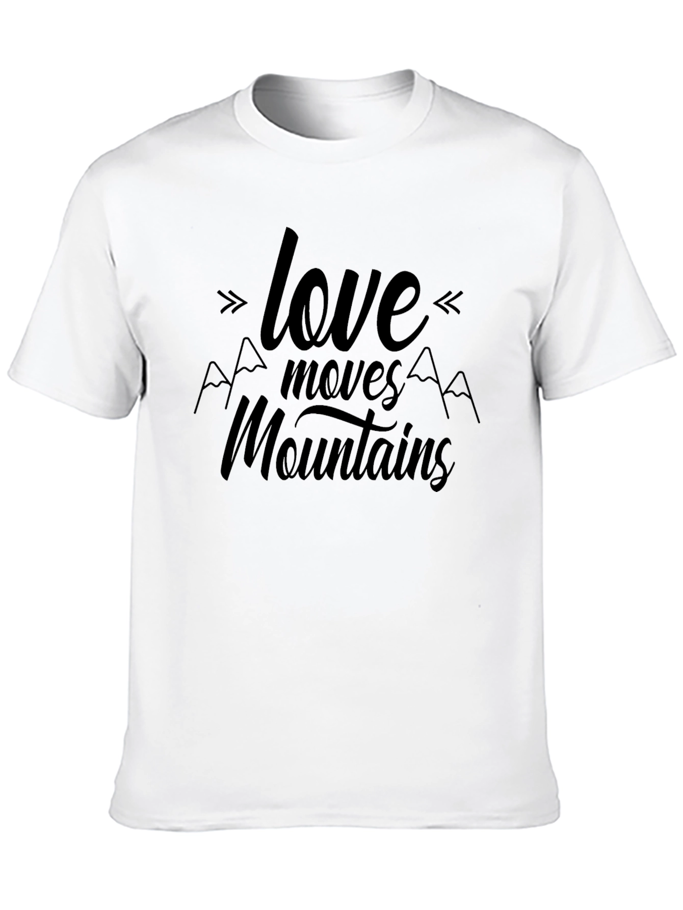 Love Moves Mountains Graphic Tee